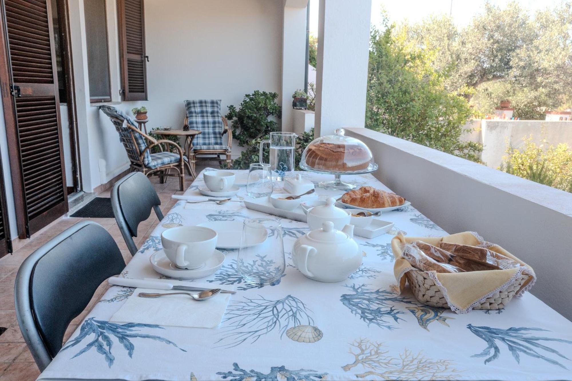 Alba B&B Portoscuso Bagian luar foto